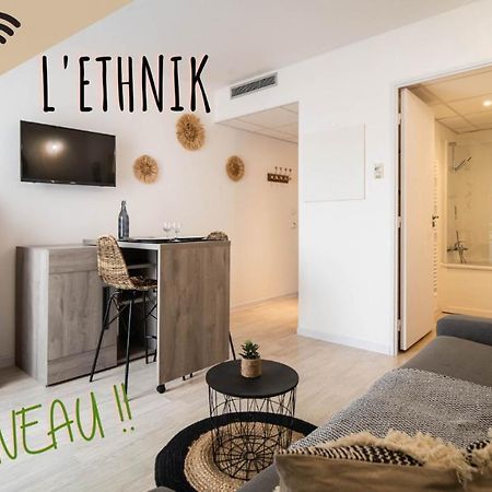 L'Ethnik--Studio Tout Confort--Clim--Parking--Wifi Лурд Екстериор снимка